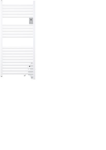 Stiebel Eltron Ruimteverwarming badkamerradiator, bhe 50 plus 0,5 KW / 230 V / wit