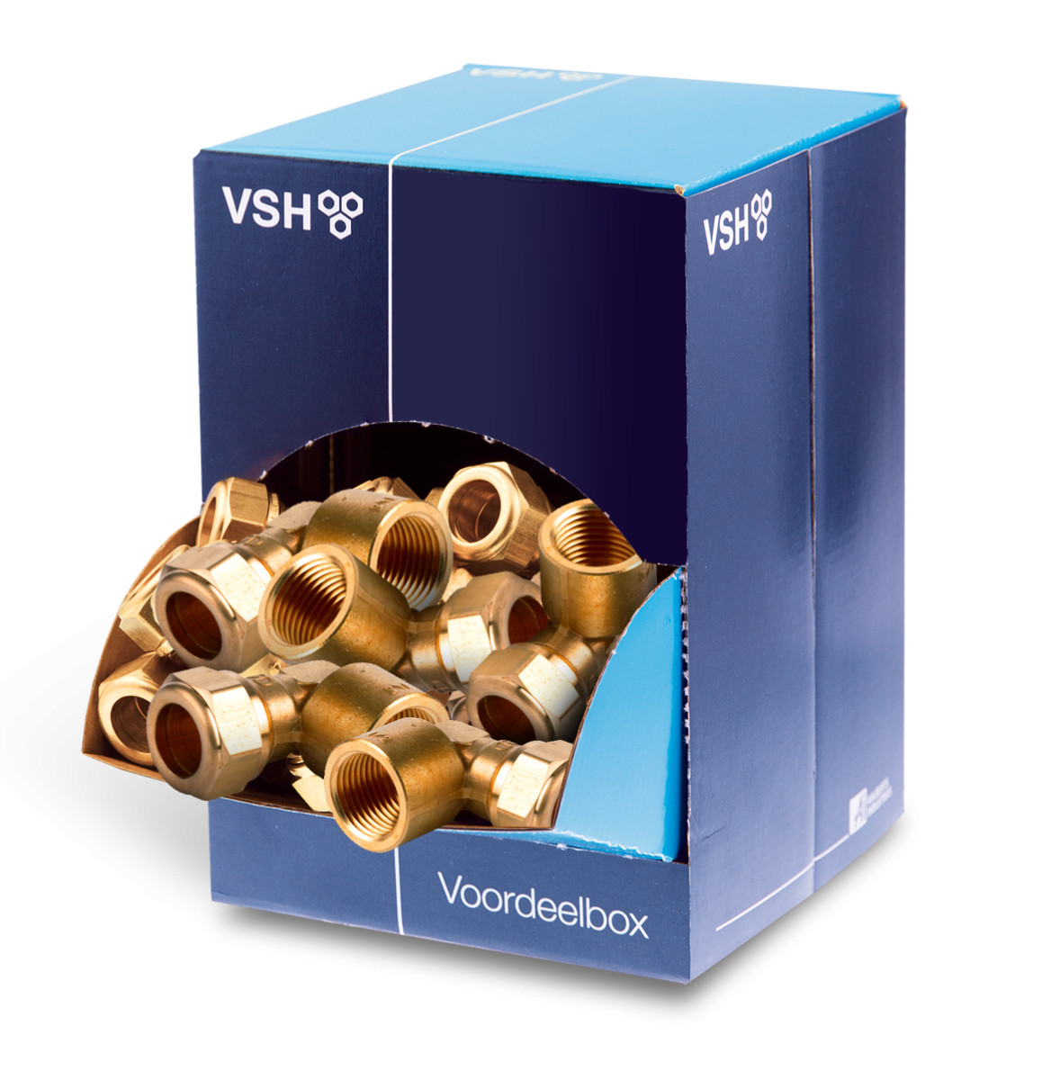 Super kniekoppeling 90° FF 15XRP1/2 voordeelbox