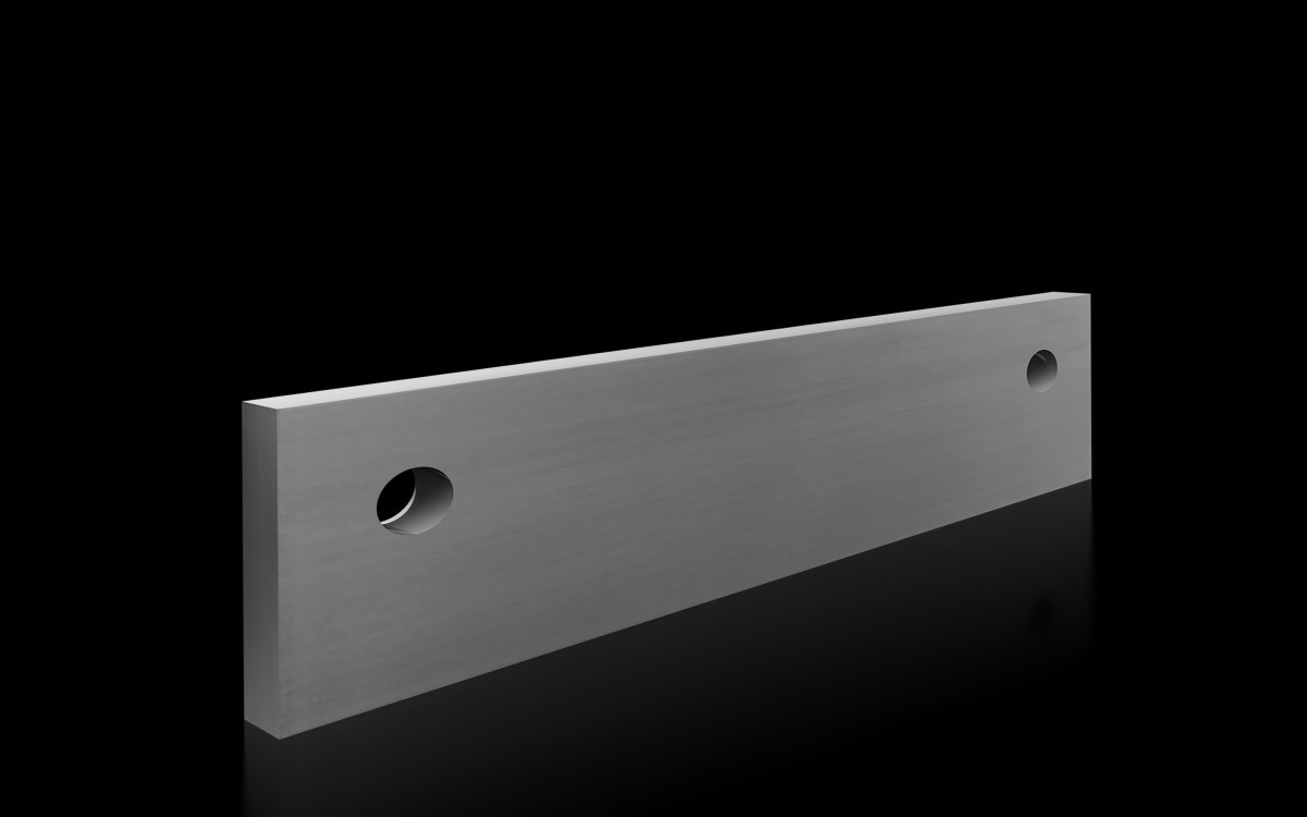 SV Cu-koppelrail 55x10 vertind L=195MM