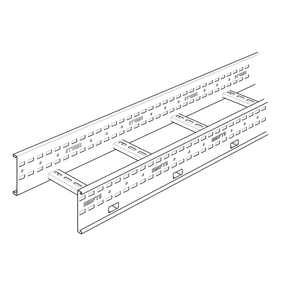 Swifts Kabelladder emerald extra heavy THVZ L3M B450 H150
