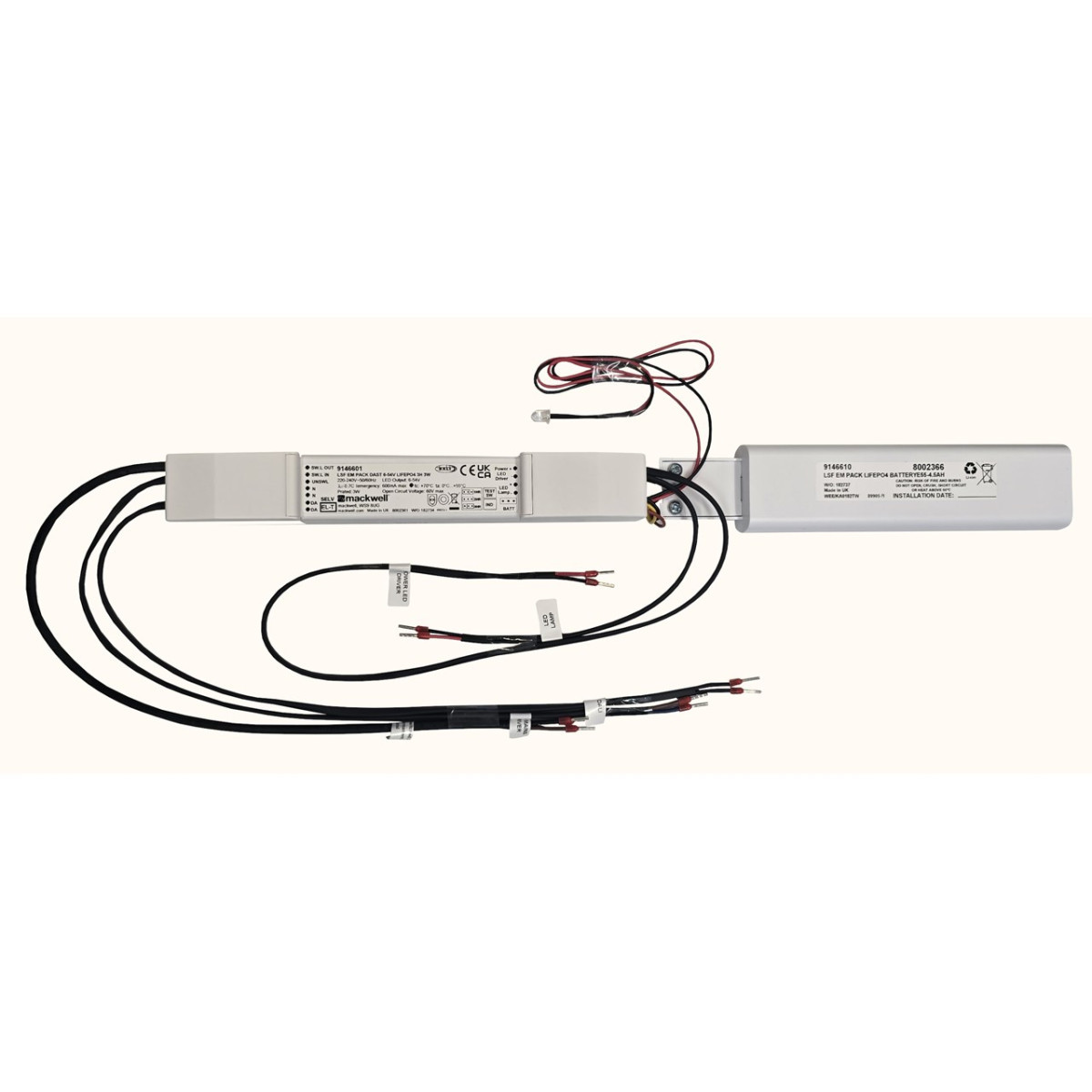 Sylvania Emergency Packs Lpro Empk dast 6-54 lfepo 3H3W