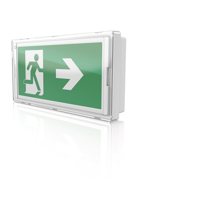 Sylvania LifeSafe Exit Sign LSF Pro ex ip65 ex W NM/MT da