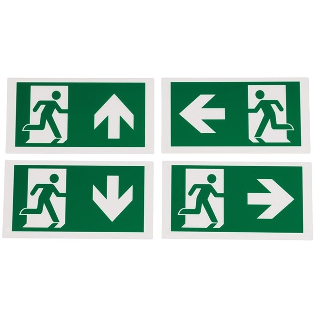 Sylvania LifeSafe Exit Sign LSF Pro ex ip65 pictogram kit