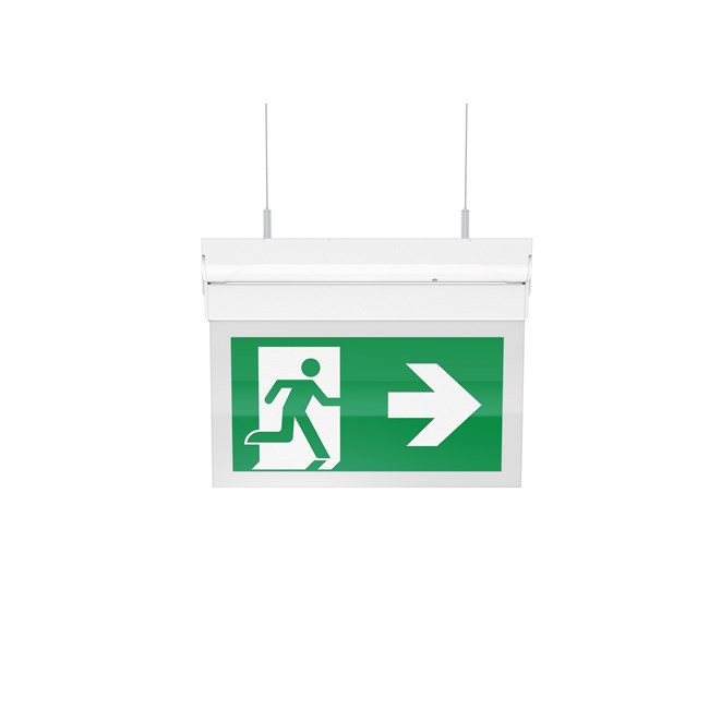 Sylvania LifeSafe Multifix Exit Sign Lsfpro Multi ex P em3 NM/mtda