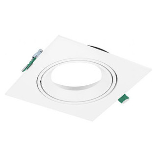 Sylvania Ludo spot 111 huis vierkant wit aluminium 5338