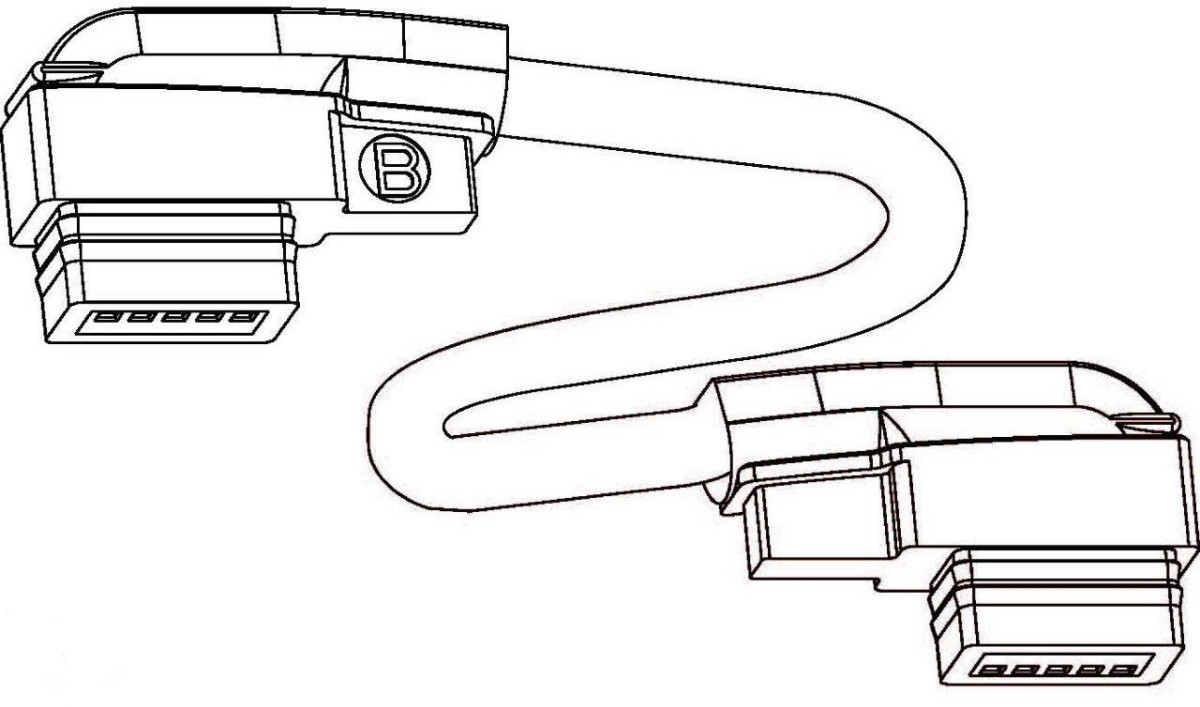 TA Data en communicatiekabel Slider 160/500 kabel type B 5 meter, halogeenvrij