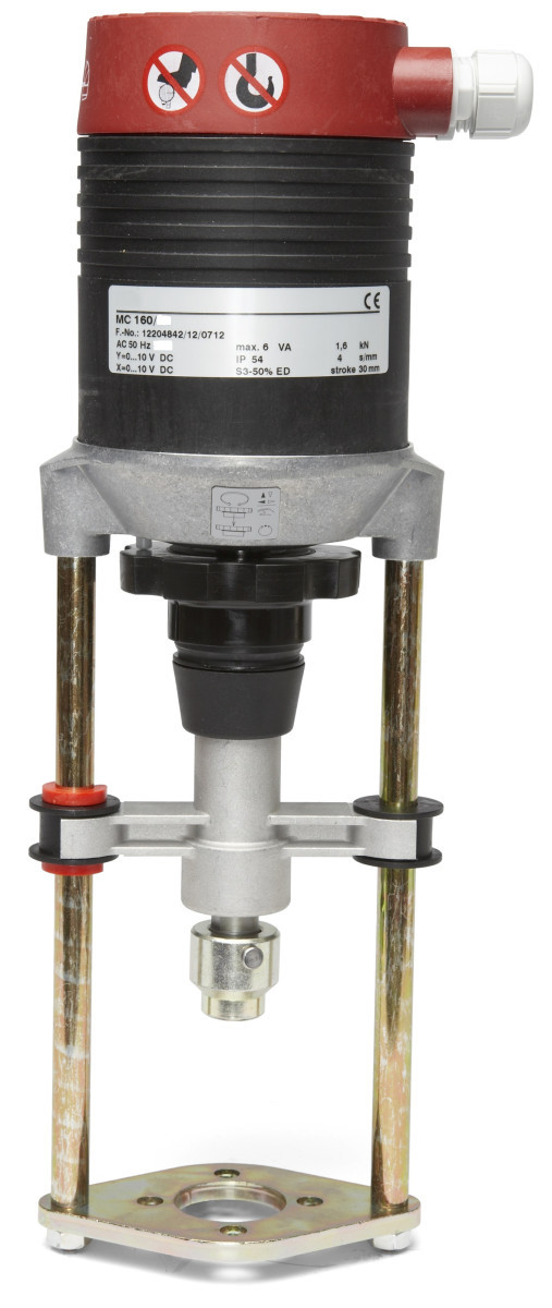 TA Elektrische servomotor MC 160/230, 230vac, motor 1,6 KN, 3-punts, 0-10V