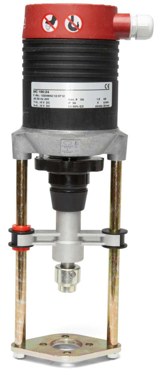 TA Elektrische servomotor MC 160/24, 24vac/DC, motor 1,6 KN, 3-punts, 0-10V