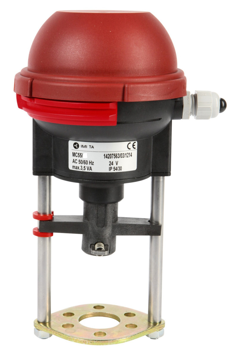 TA Elektrische servomotor MC 55/24, 24vac/DC, motor 600N, 3-punts