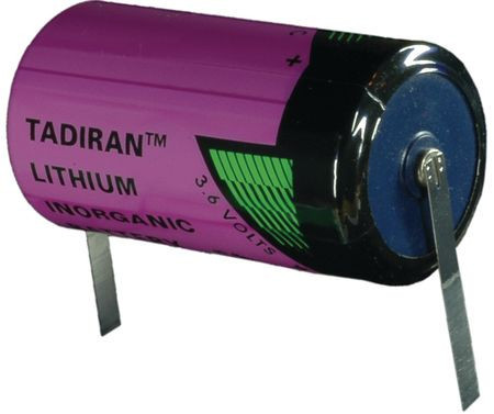 Tadiran Batterij Lithium batt 3,6V SL2770T ixtra C soldeertag (per stuk verpakt