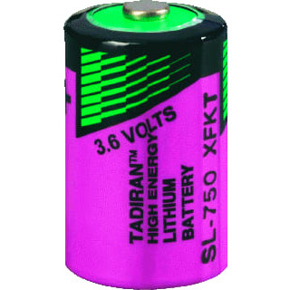 Piekbelasting Batterij 3,6v 1/2aa lithium