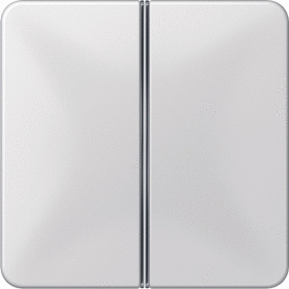 Jung CD range tastermodule afdekkingset compleet KNX tweedelige drukker grijs