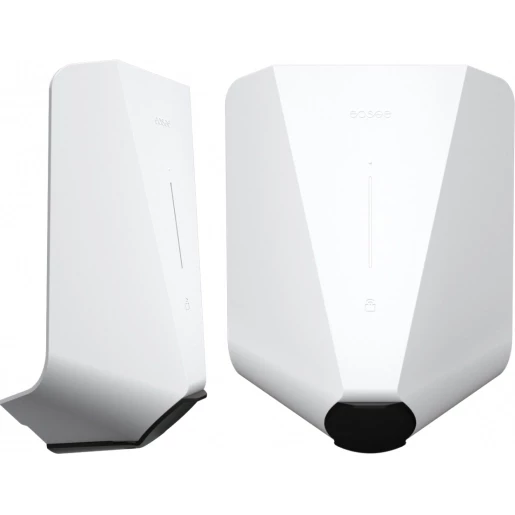 Easee Front cover white incl socket cap