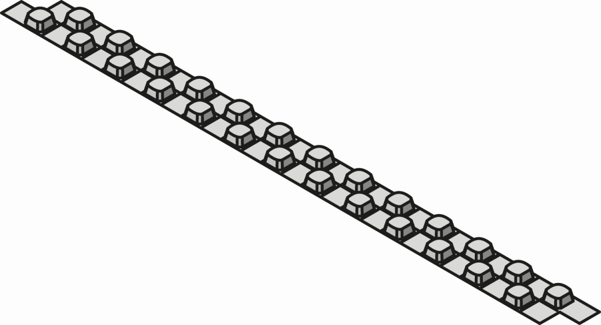 Tecto Koppelstrook 1,4M 100MM