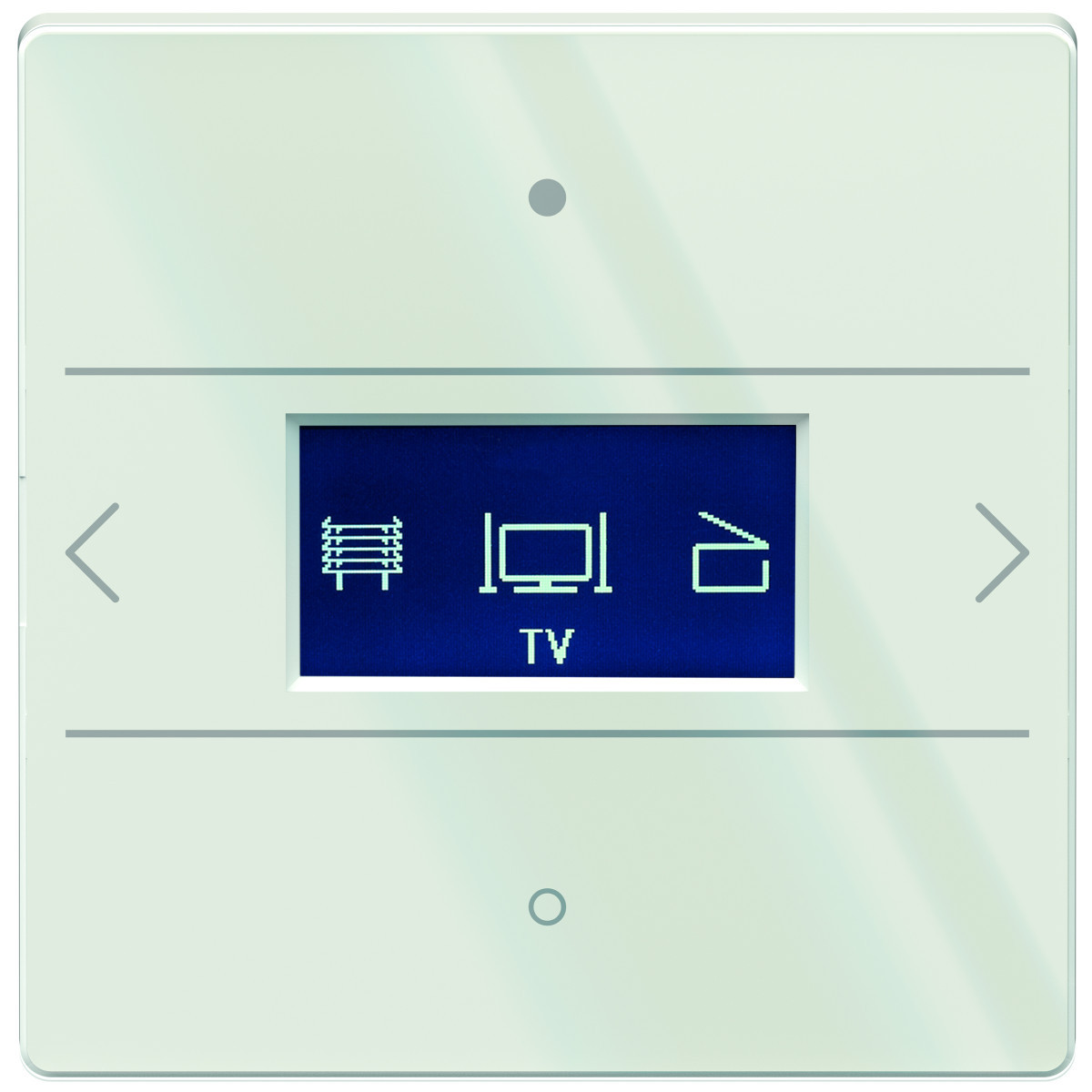 Theben KNX-iON G KNX Ruimtecontroller glas, 10 functies via display, temp. sensor, KNX-