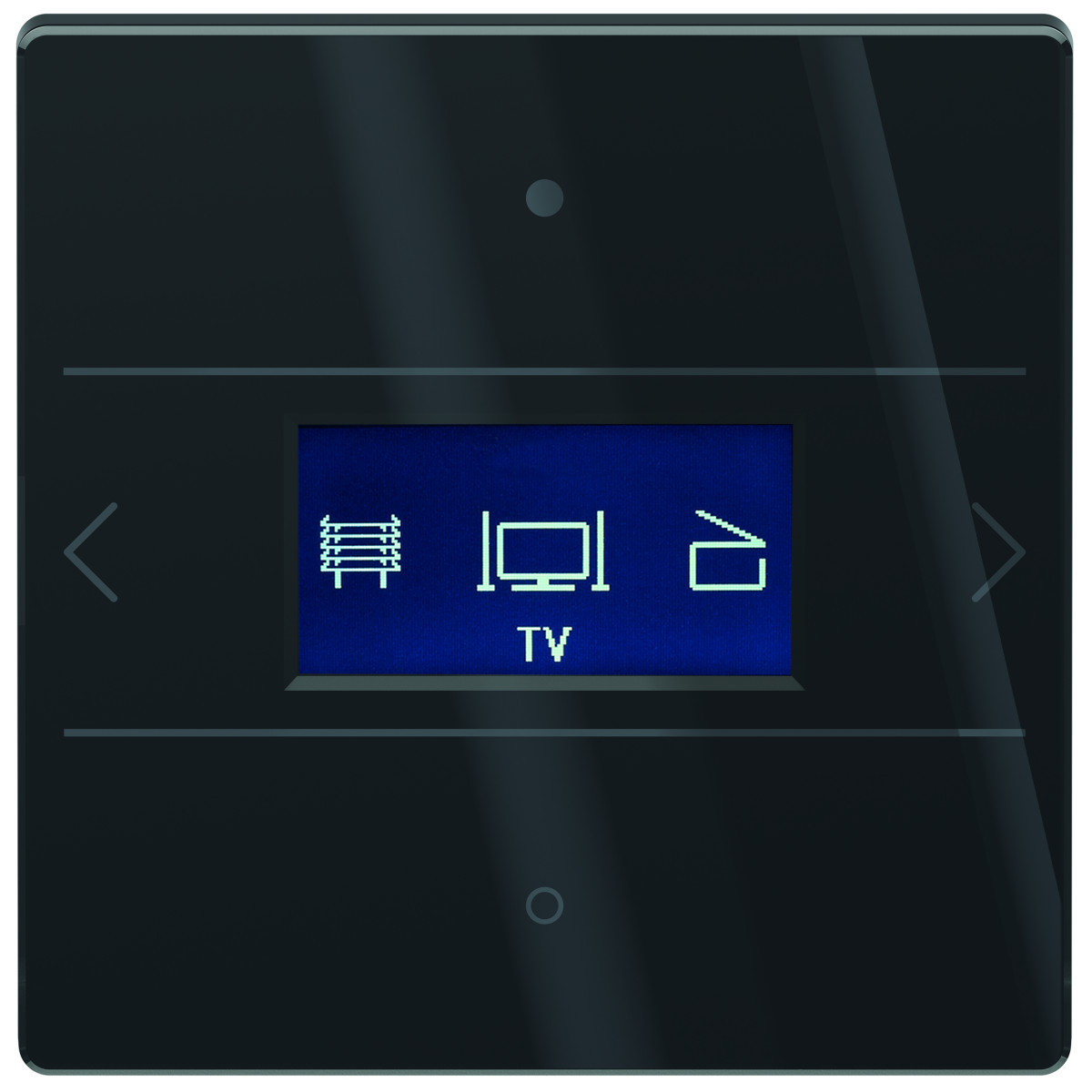Theben KNX-iON G KNX Ruimtecontroller glas, 20 functies via display, temp. sensor, KNX-