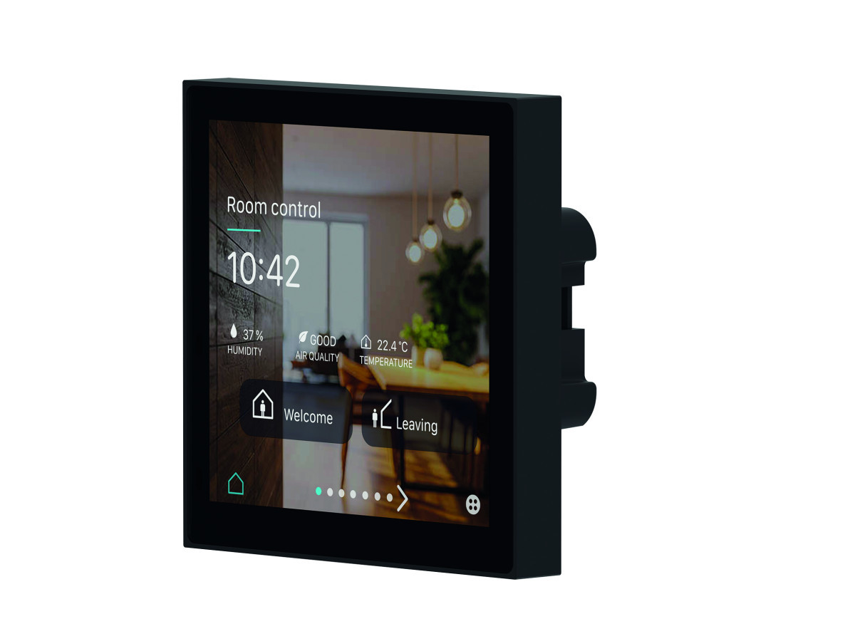 Theben KNX-iON Prime KNX Ruimtecontroller, 4 inch - touch, 6 paginas, 48 functies, temp.reg