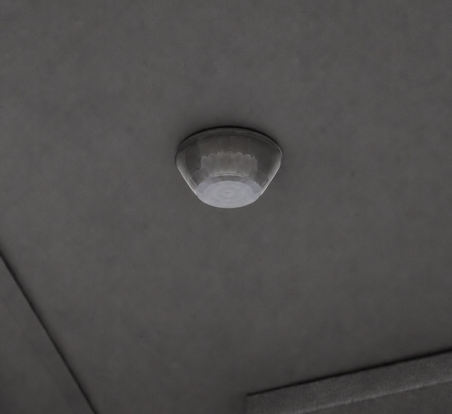 Theben KNX-Luxa103 Aanwezigheidsmelder Voor gangen, plafondmontage de met springveren, 28