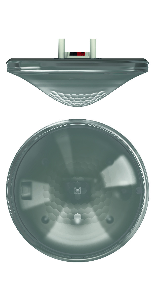 Theben KNX-thePrema Aanwezigheidsmelder Standard, plafondinbouw, 360°, 8x8m, zwart, KNX