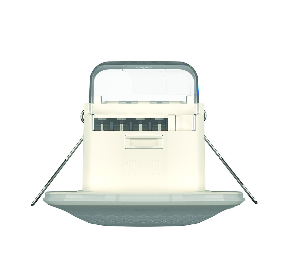 Theben LUXA-GST Aanwezigheidsmelder Standard, 1xlicht, plafondinbouw de, 360°, Ø12M, W
