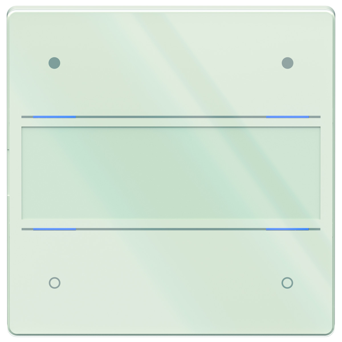 Theben LUXORliving Luxorliving Tastsensor glas, met 4 toetsen en 4 status leds, temp., se