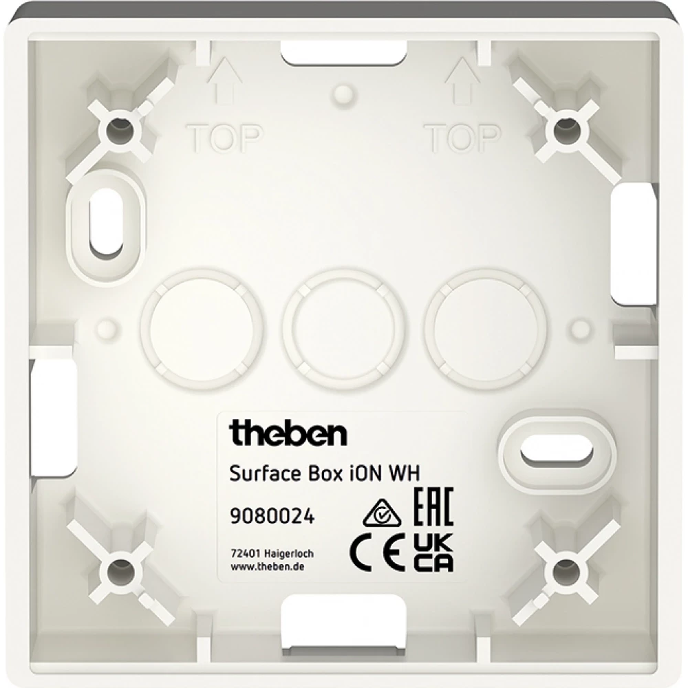 Theben LUXORliving Opbouwbehuizing Ion, KNX- luxorliving, wit