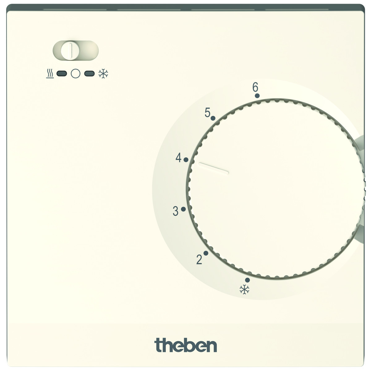 Theben Ramses Elektronische Thermostaat, verwarmen en koelen, met schakelaar V/O/K E
