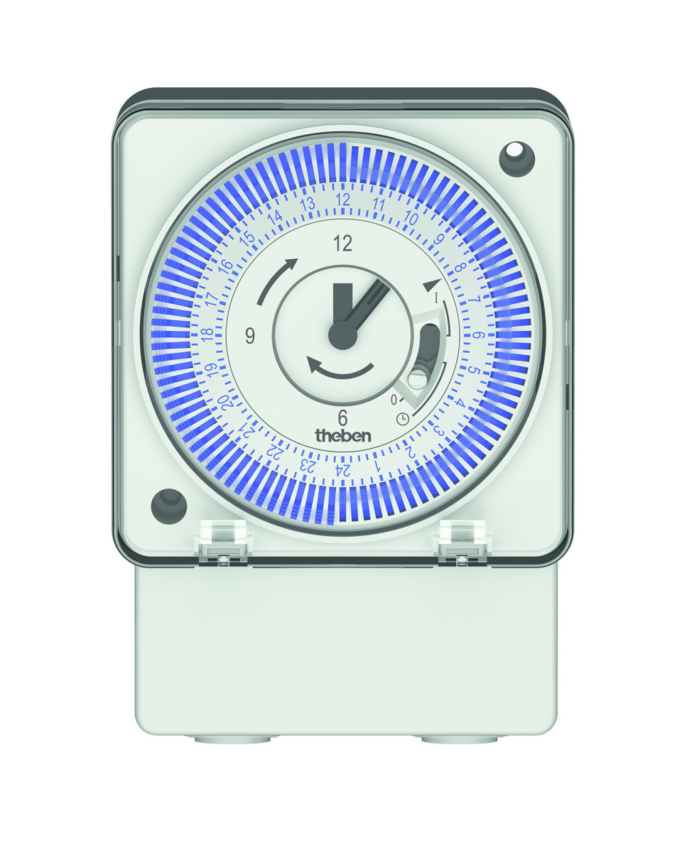 Theben Suleika Analoge Tijdschakelklok, 1-kanaal, dagprogramma, segmentschijf, wissel