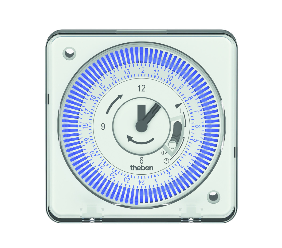 Theben Suleika Analoge Tijdschakelklok, 1-kanaal, dagprogramma, segmentschijf, wissel
