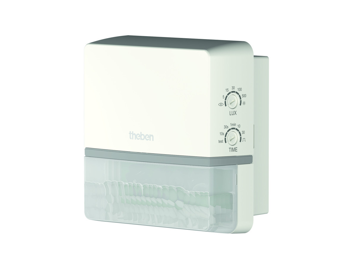 Theben Tecta Bewegingsmelder Voor wandmontage, 180°, 14 M, wit