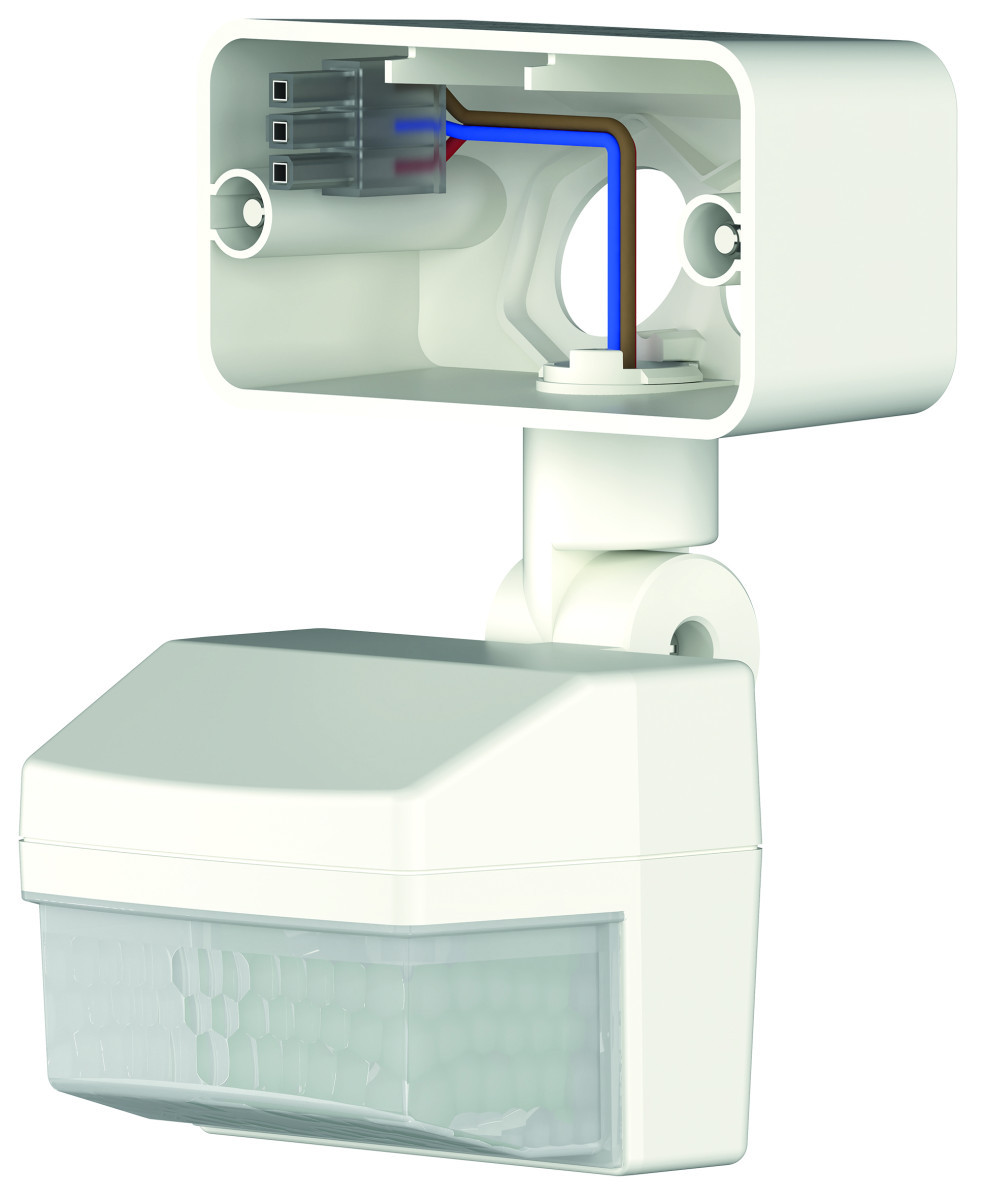 Theben theLeda Bewegingssensor Voor led-straler, theleda B -dual, wit