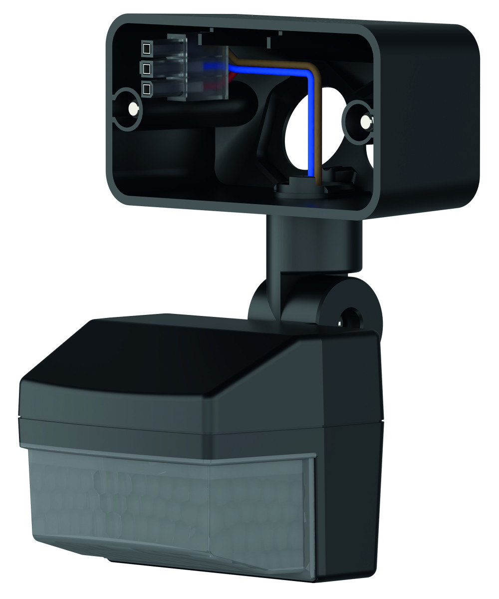 Theben theLeda Bewegingssensor Voor led-straler, theleda B-dual, zwart