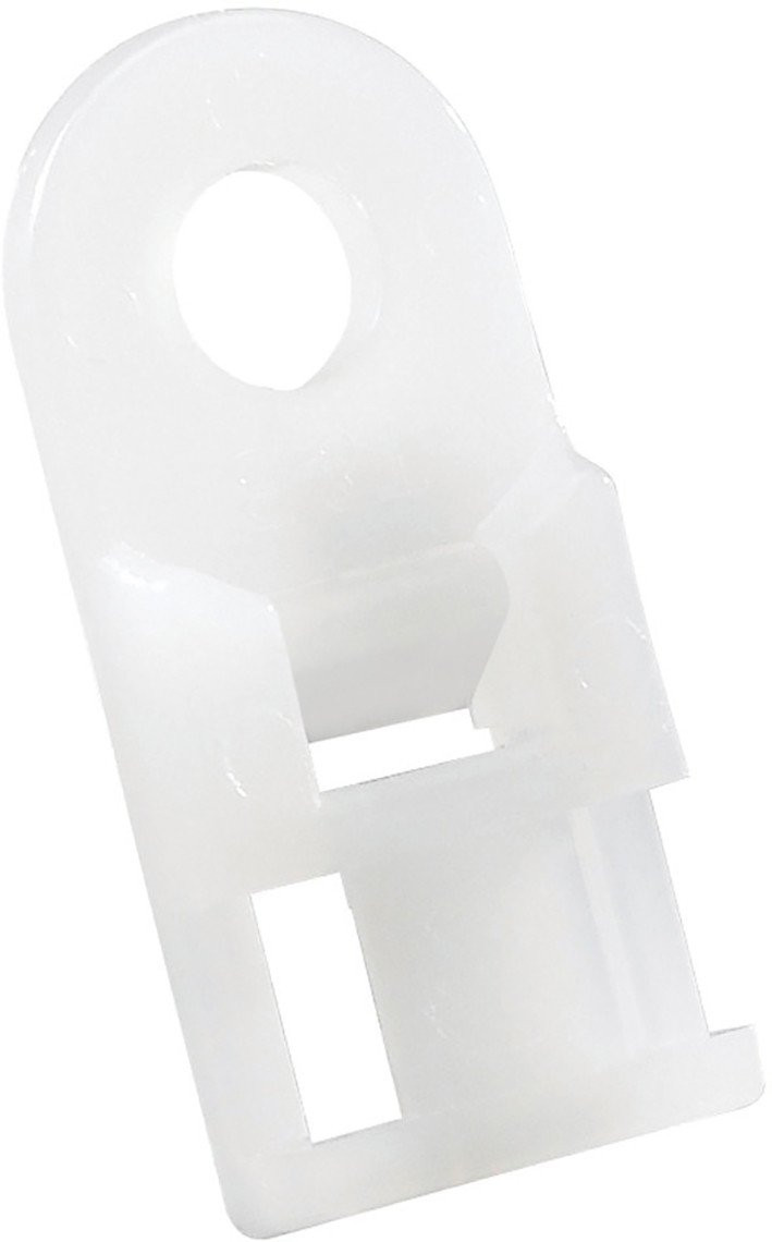 Abb Bevestigingszadel met 4 ingangen schroef voor kabelbinders tot 4,8MM,