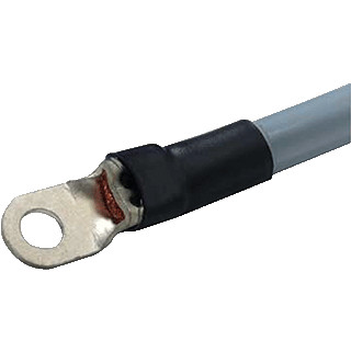 Abb Dunwandige krimpkous 3:1 9,0MM lengte 0,6 meter zwart