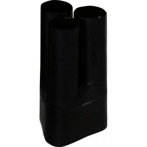 Abb Kabel eindmof met lijm 110MM 3xader 48MM lengte 260MM zwart