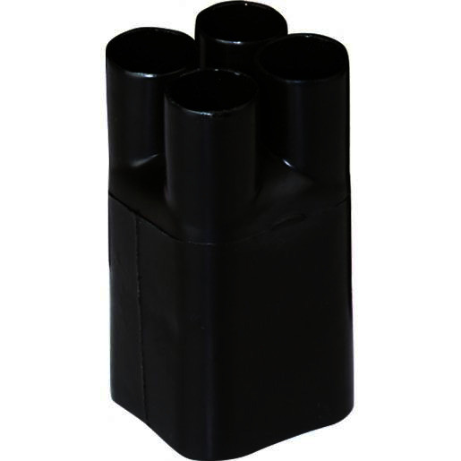 Abb Kabel eindmof met lijm 55MM 4xader 20MM lengte 190MM zwart