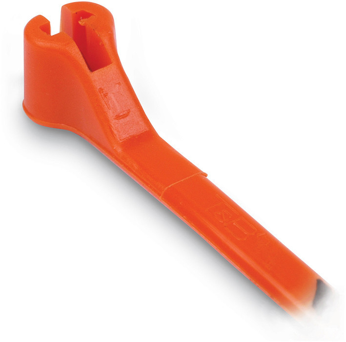 Abb TY-rap kabelbundelband kunststof 2,4x203mm oranje