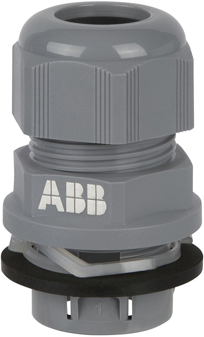 Abb NPG wartel donkergrijs 10/14MM kunststof NPG-0502G