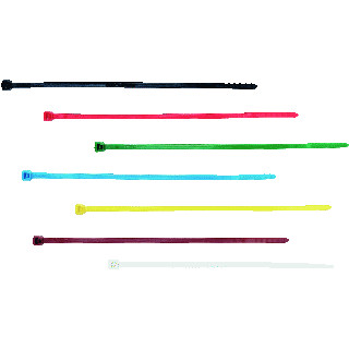 Abb TY-fast kabelbundelband kunststof 3,5x368mm zwart