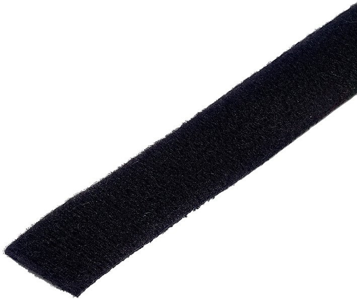 Abb TY-grip klittenband strook haak en lus 304,8MMX19,1MM zwart