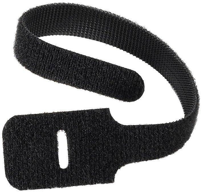 Abb TY-grip klittenbandbinder met sleuf 330,2MMX19,1MM groen