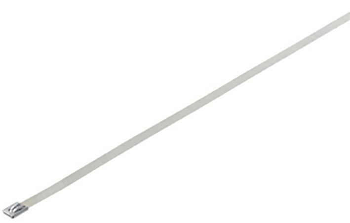 Abb TY-met kabelbundelband metaal 7,9x150mm metallic zilver YLS79150B