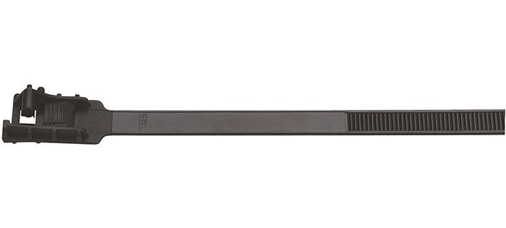 Abb TY-rap kabelbinder 483MMX12.7MM herbruikbaar uv bestendig zwart