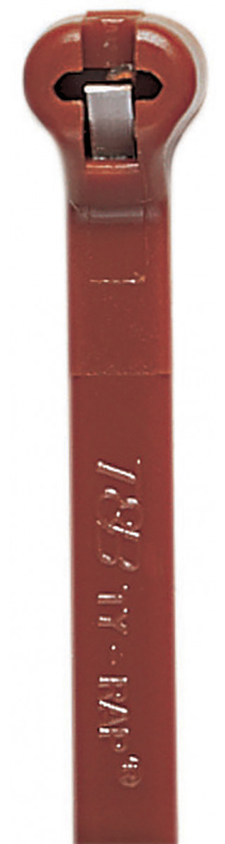 Abb TY-rap kabelbundelband kunststof 2,4x203mm bruin