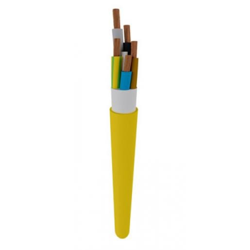 TKF H07BQ-F mantelleiding 2G2,5MM² geel 9737HX500/20