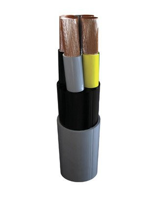 TKF Instalflex YMZ1K cca installatiekabel 4G10MM² grijs