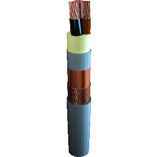 TKF Instalflex YMZ1K-SS b2ca installatiekabel 1x185mm² grijs