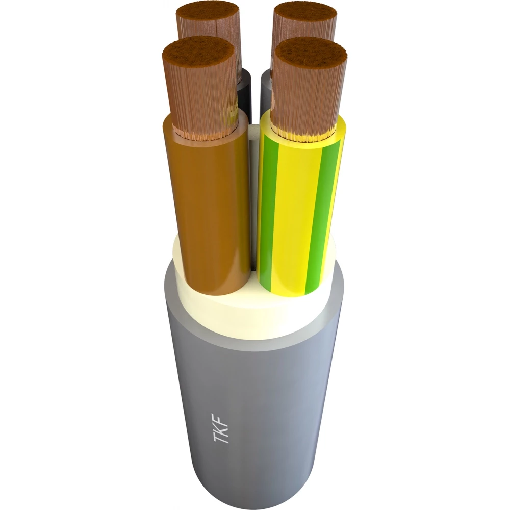TKF Instalflex YMZ1K-SS b2ca installatiekabel 4x35mm² koper b2ca 1M