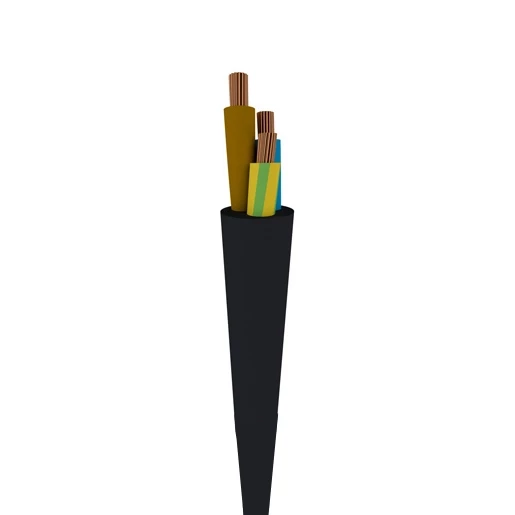 TKF Mantelleiding 4G2.5MM² rubber haspel