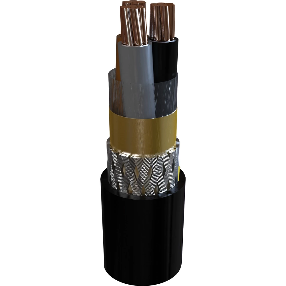 TKF Marineline yozp emc scheepsvoedingskabel 4G16MM² copolymeer thermoplastisch zwart